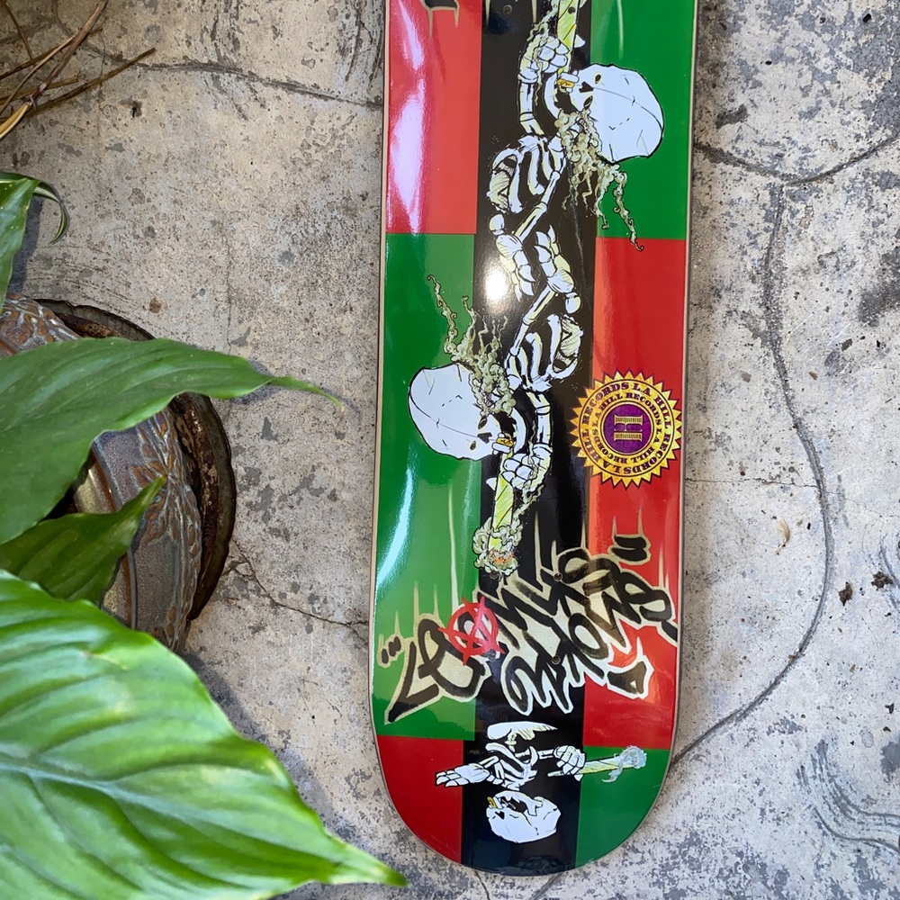 SMOKE SKWOD skateboard deck new in shrink